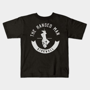 The Hanged Man Pub Logo | Dragon Age 2 Logo Kids T-Shirt